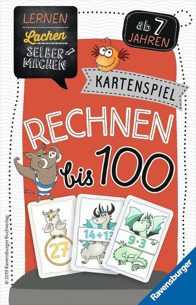Ravensburger Kartenspiel Rechnen bis 100 Produktbild 