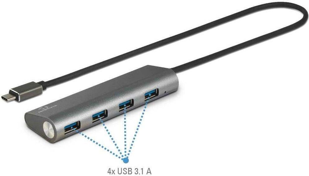 Renkforce RF-3374944 USB-Hub 4 Port USB-A USB 3.2 Gen1 5 Produktbild 
