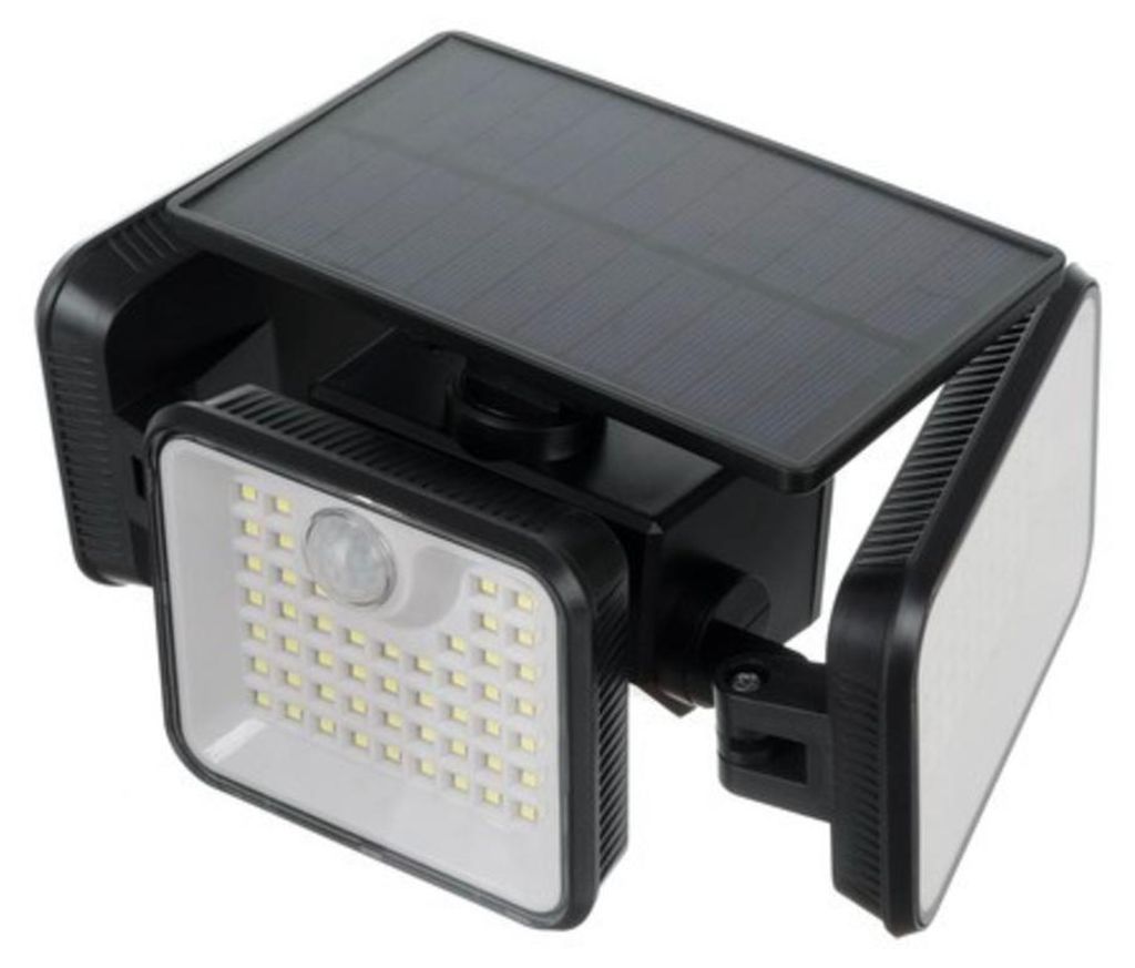 Lampada da giardino a LED solare con tre bracci – dotata di Immagine del prodotto 
