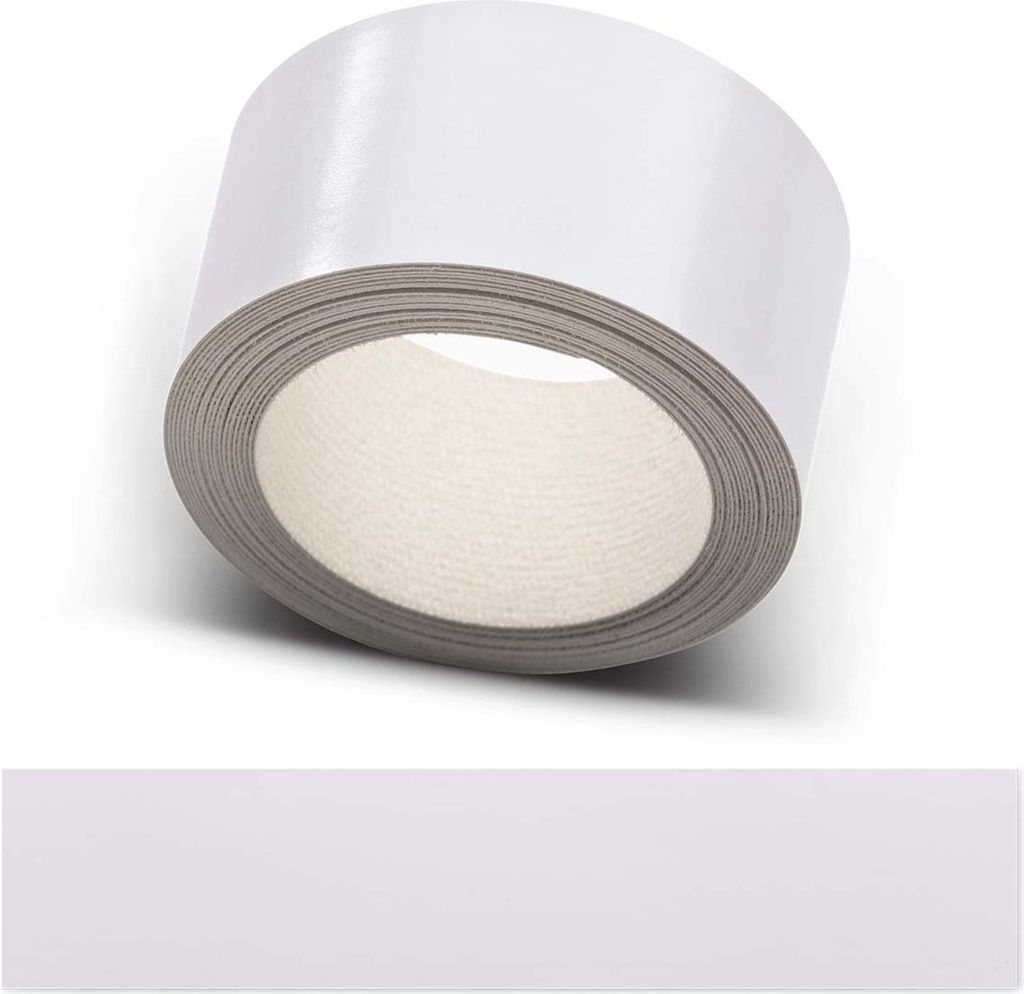 ben+camilla.com Kantenumleimer | Weiß glänzend 60 mm x 10 m | Sicherer, bequem, Profi Material