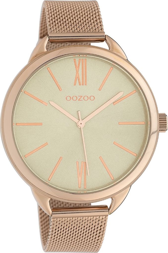 Oozoo Armbanduhr rosegold Metall Timepieces Damen Analog-Quarzuhr UOC10136
