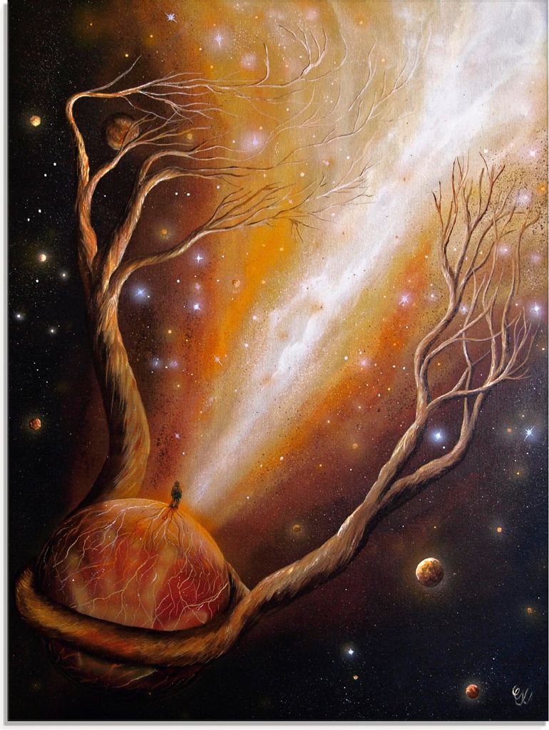 ARTland Glasbild Keiner geht so ganz Größe: 45x60 cm