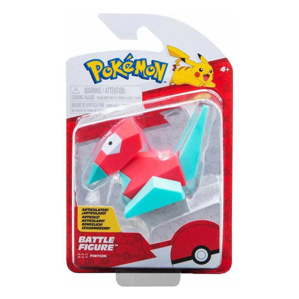 Jazwares Pokémon Battle Figure Pack Minifigur Porygon 5 cm Produktbild 
