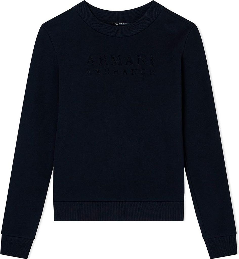 Armani Exchange Xw000985_af14284 Sweatshirt Schwarz S Frau Schwarz S
