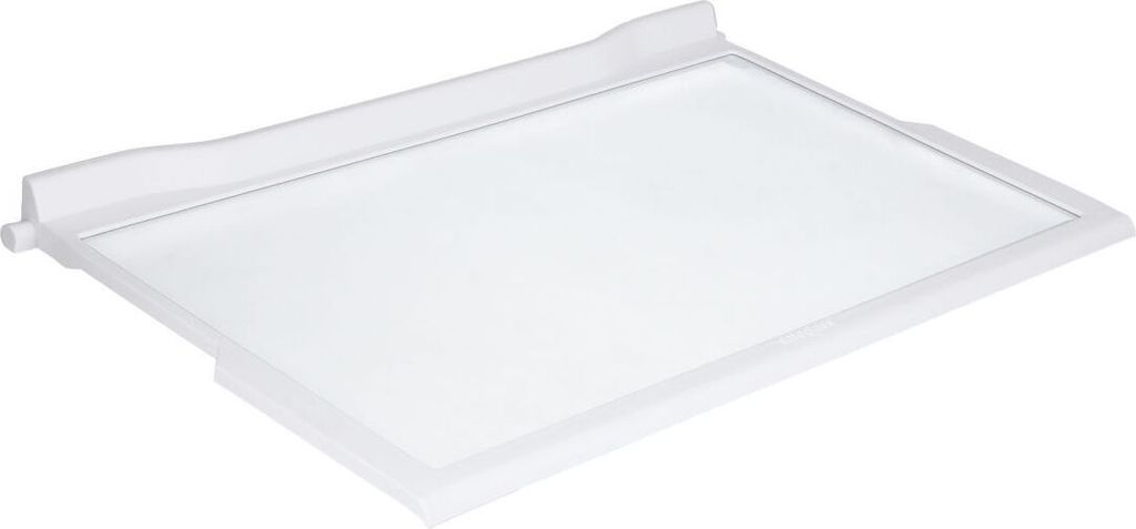 easyPART passend für 481010643010 Bauknecht Whirlpool Ignis Ikea Glasplatte Einlegeplatte Platte oben 474x288mm mit Rahmen für Kühlschrank Kühl...