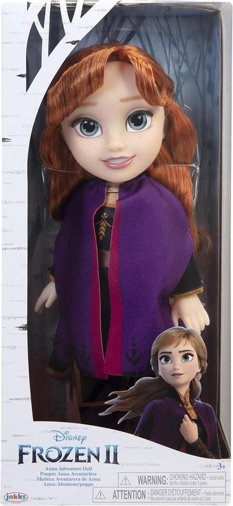 Disney Frozen - Bambola da viaggio Anna (38 cm) Immagine del prodotto 