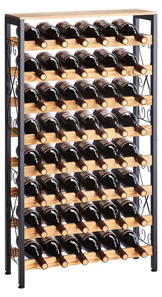 VEVOR Scaffale per vino per 48 bottiglie, 8 ripiani, Immagine del prodotto 
