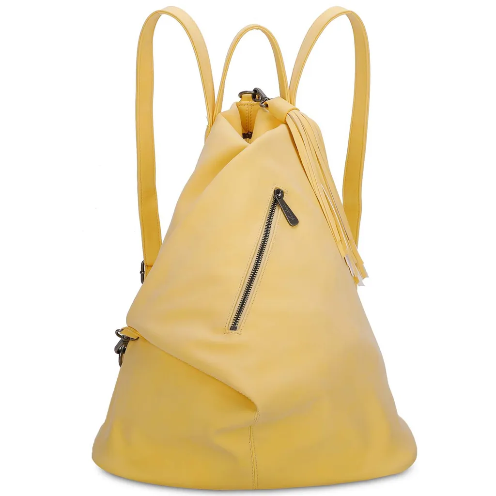 Sac à dos femme Tomke Vintage Fizz jaune idéal pour vos sorties