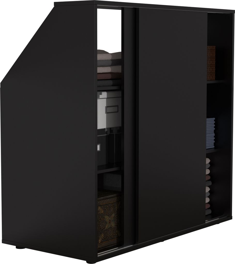 Kleiderschrank mit schräger Wand im Produktbild 