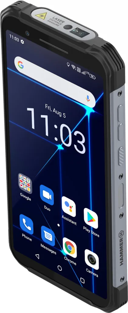 Smartphone Étanche MyPhone Hammer Construction Argent pour Extérieur