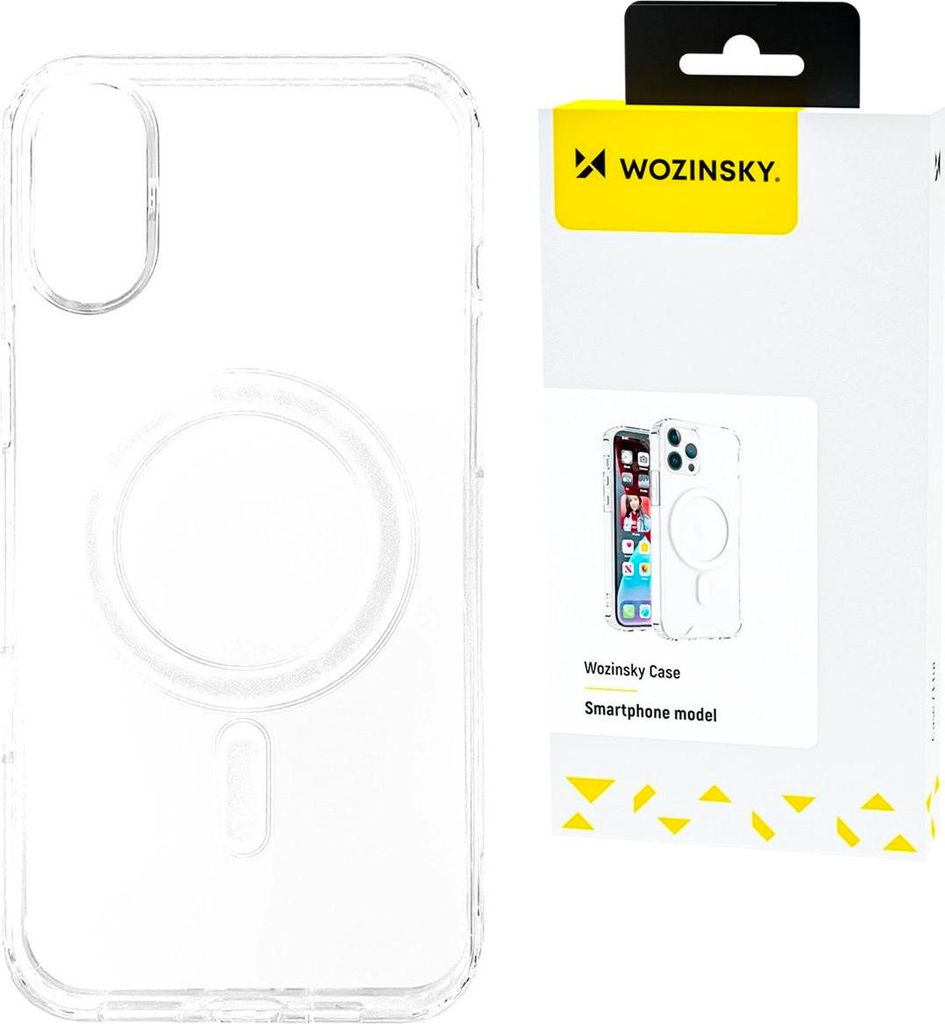 Wozinsky Ultra Clear MagSafe Case für Samsung Galaxy S25+ - Transparent