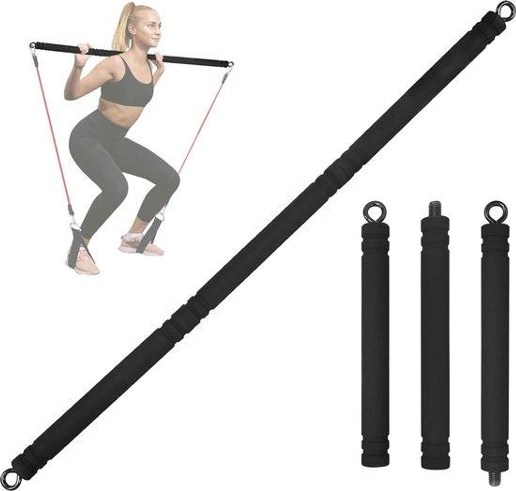Pilates-Stabilaufleger - Fitnessbar - Sportgerät - Pilates - Elastisches Trainingsgerät - Gym - Sportausrüstung - Fitness-Trainingsstab