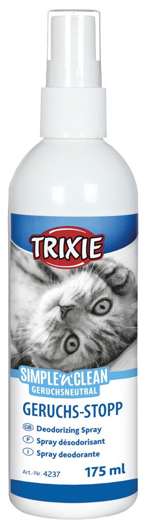 Geruchsneutralisierendes Spray für Katzentoiletten – 175 ml