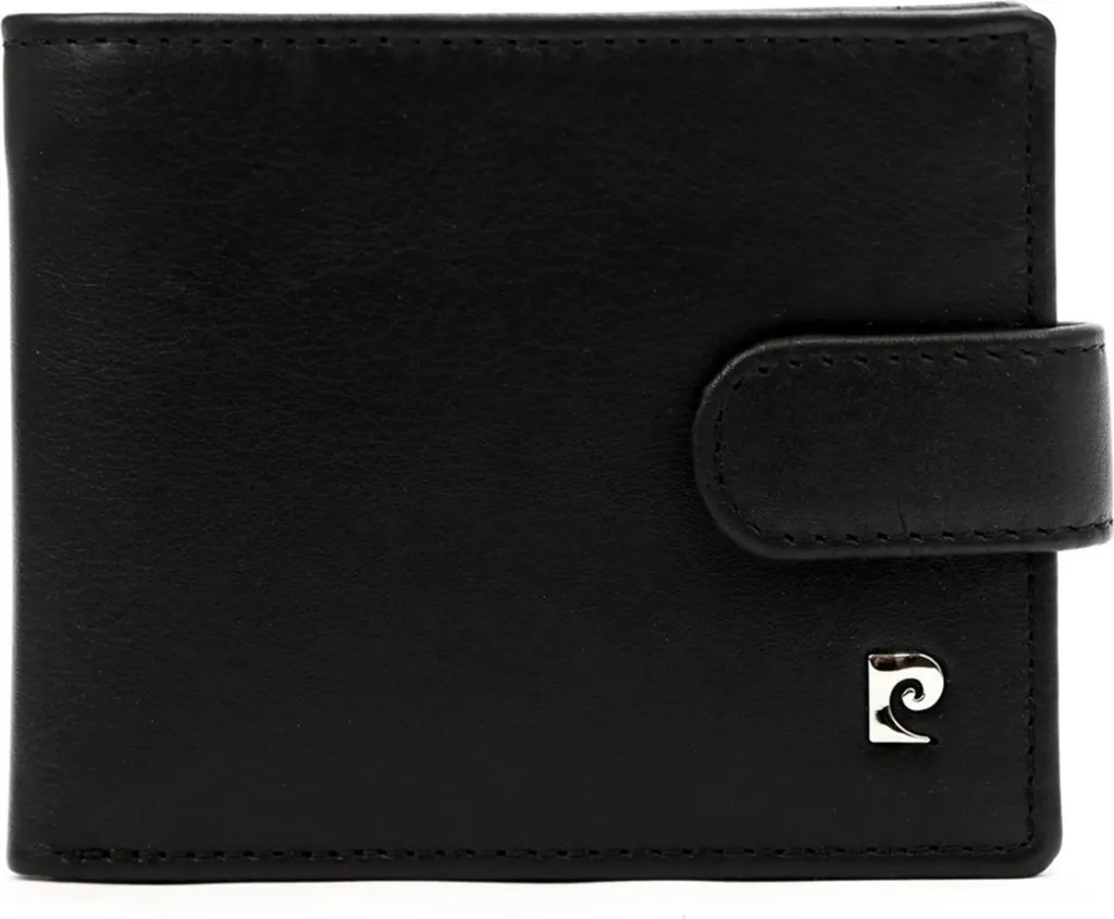 Portefeuille Pierre Cardin YS6038825A cuir noir avec finition luxe