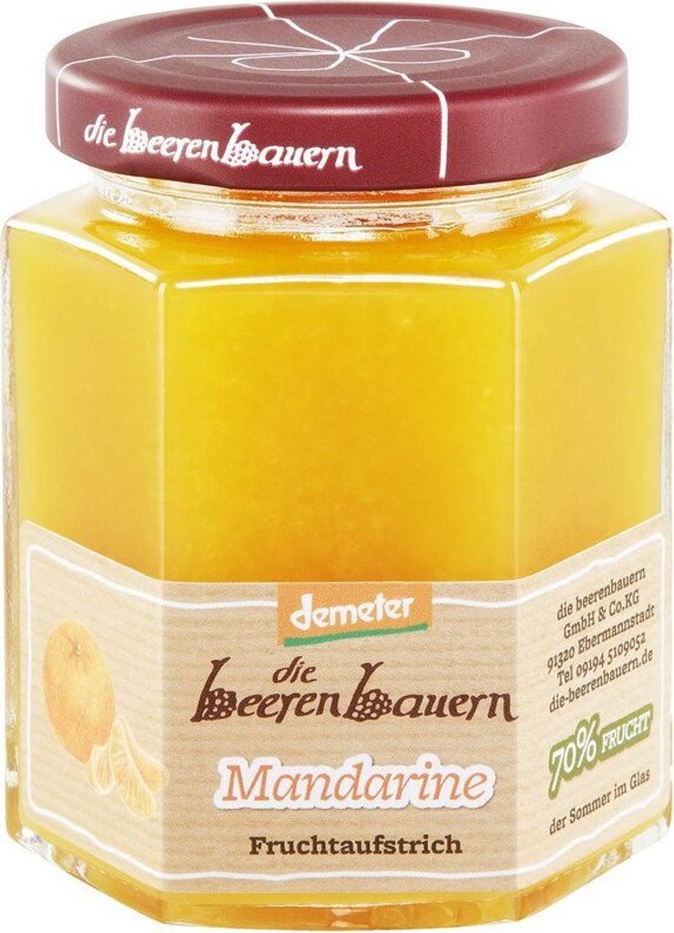 Fruchtaufstrich - Mandarine 200g