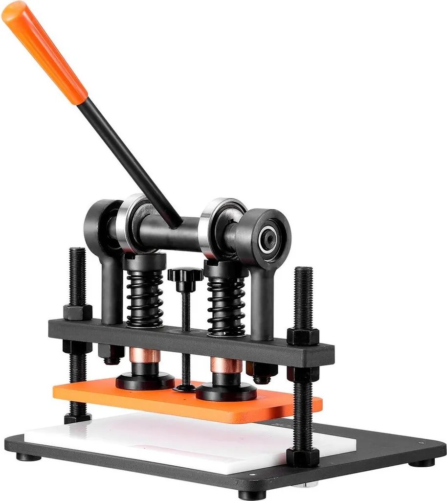 Machine à estamper le cuir pour artisanat et maroquinerie DIY 28cm