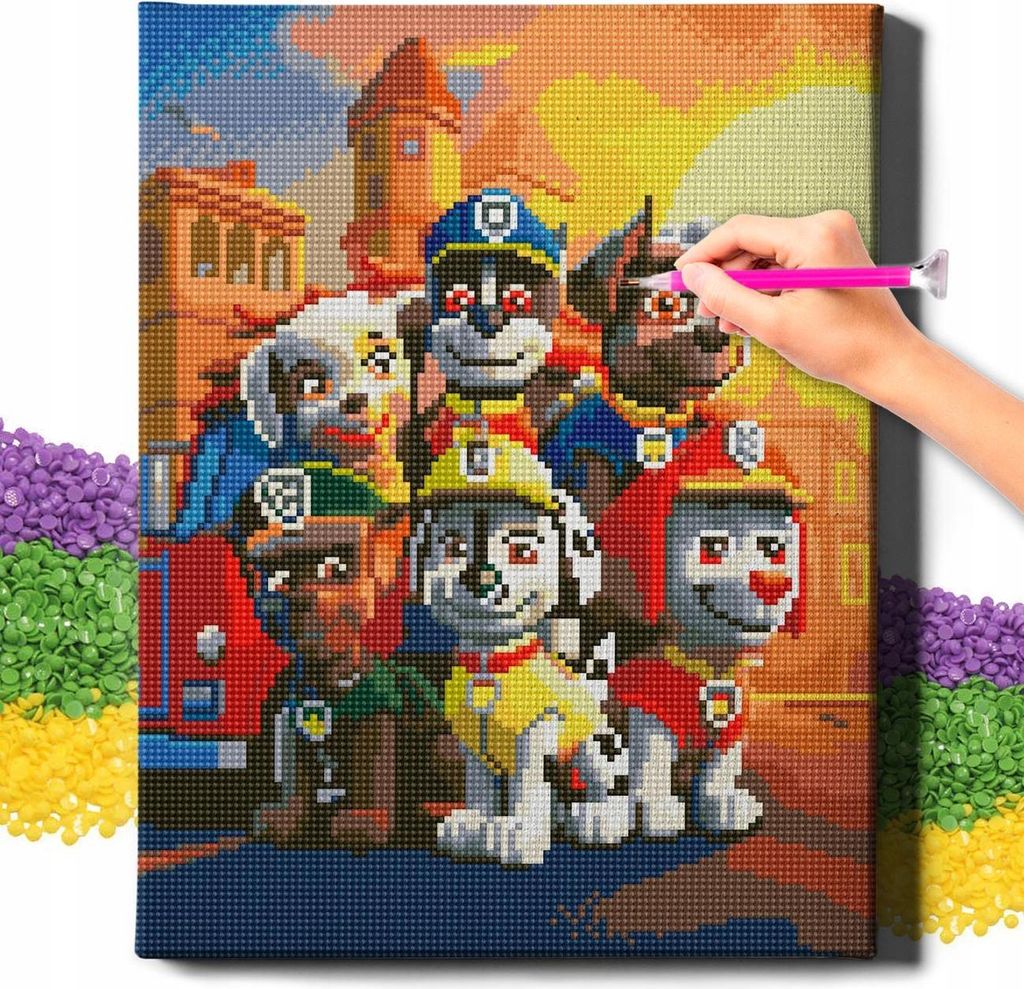 Oh Art! Sada na maľovanie diamantmi 5D s rámom 30 x 40 cm Obrázok produktu 