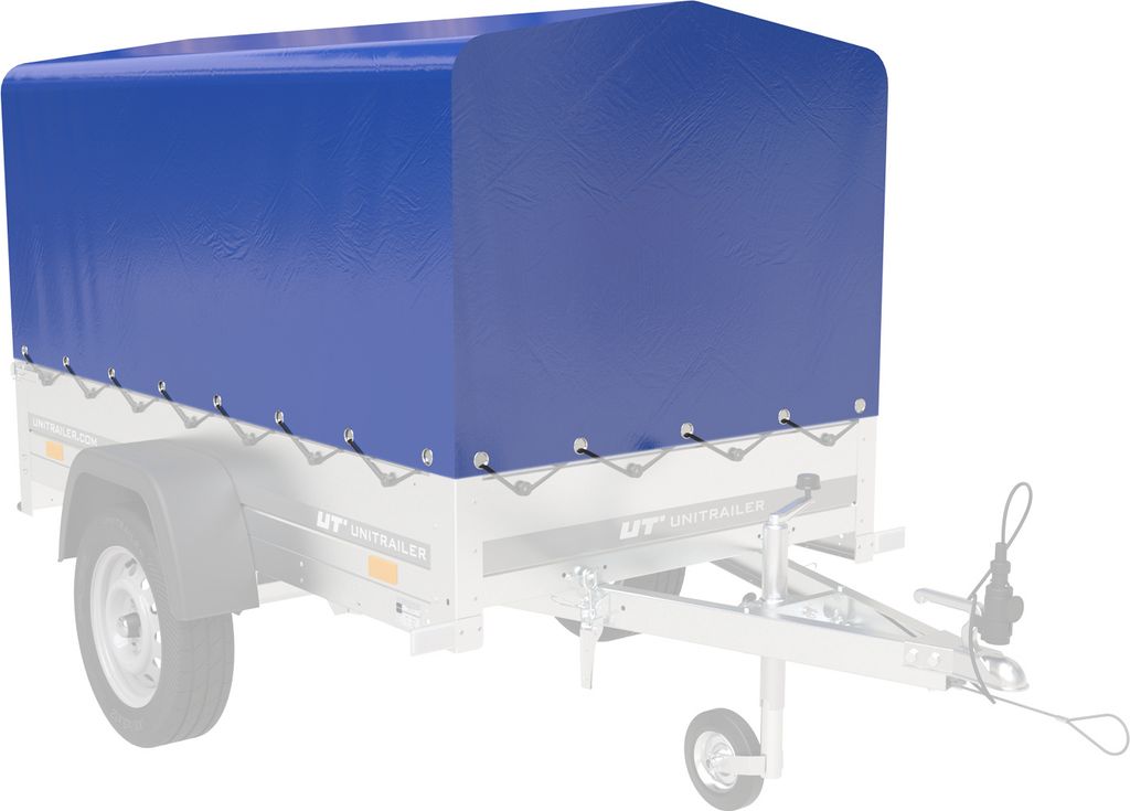 UNITRAILER – Plachta na príves, 200x106 cm, modrá, vysoká Obrázok produktu 