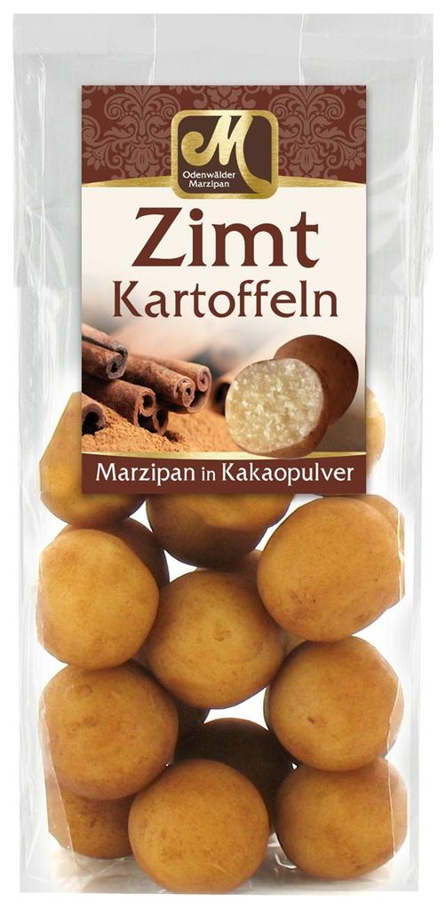 Patate di marzapane alla cannella Odenwald con cacao in Immagine del prodotto 