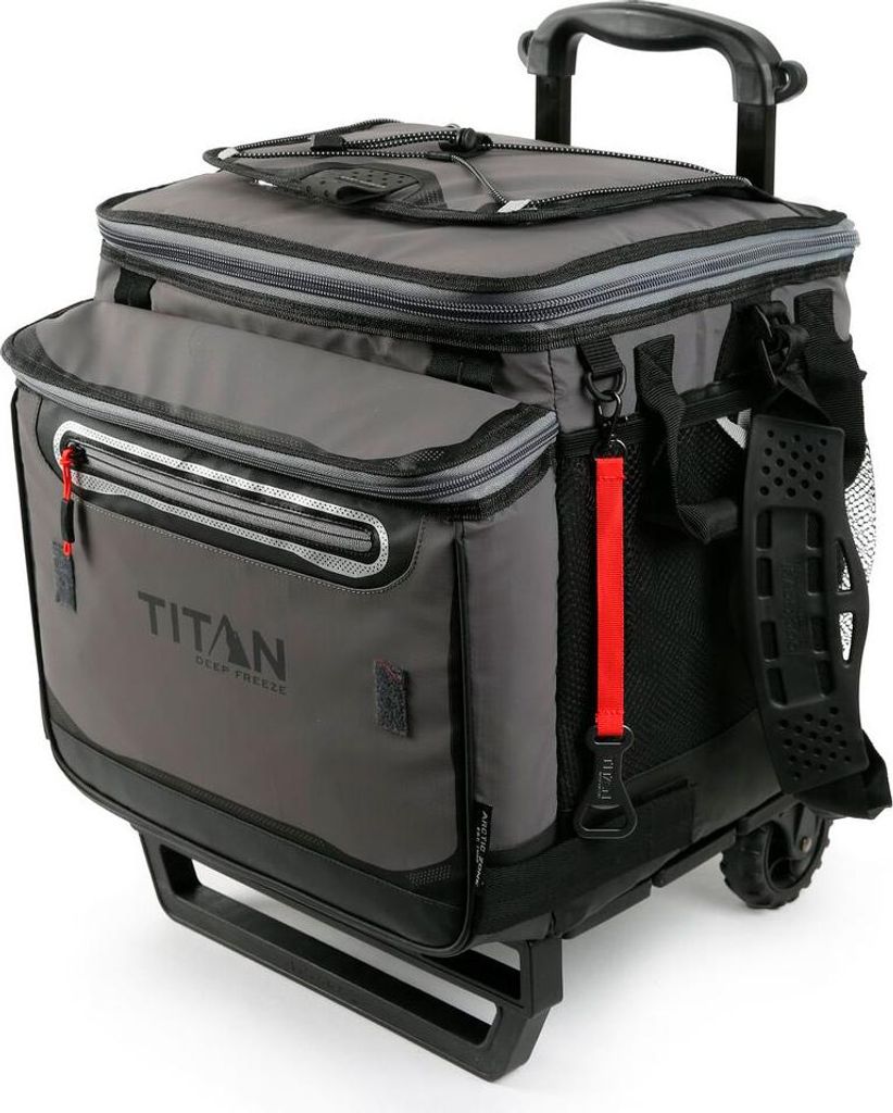 Titan Artic Zone 38l Weiche Kühltasche Mit Rollen Schwarz  Produktbild 