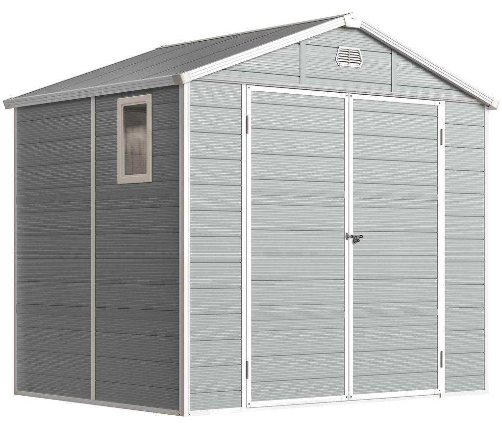 Gerätehaus, 4,1m², Gartenhaus mit Satteldach, 240 x 190 x Produktbild 
