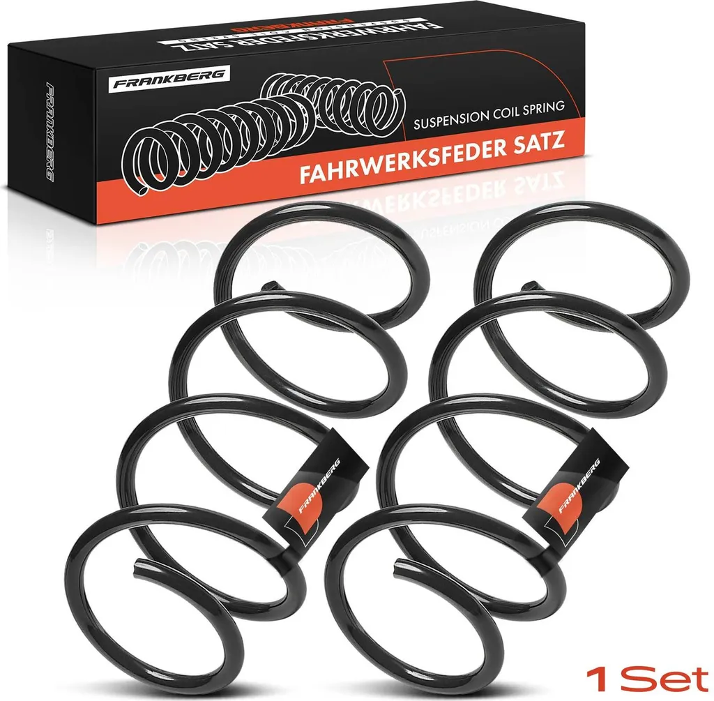Supprimer les bruits de suspension : 2 Ressorts Avant Audi A1 Seat Leon