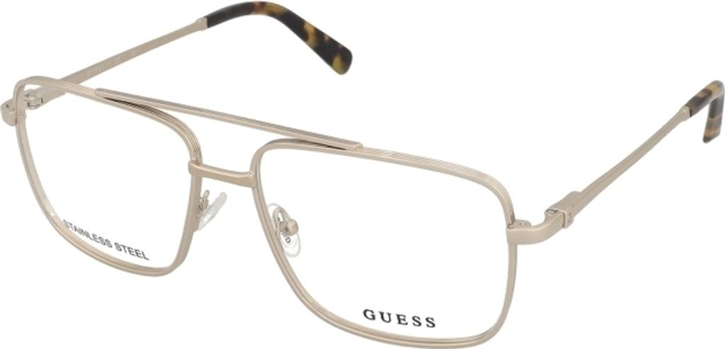Guess GU50097 Shiny pale gold 57/16/145 Herren Brillen