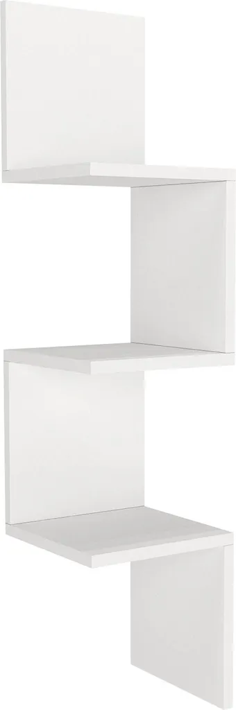 Skye Decor Mensola Angolare Bianca 105.4cm | Carico 18mm Stabile - 4