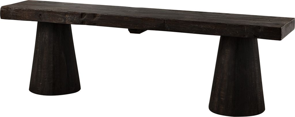 Clyde Bank Mango Holz Schwarz Produktbild 