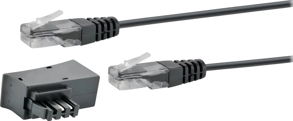Cavo Adattatore TAE-F a RJ45 Schwaiger 3m | DSL VDSL Alta Qualità
