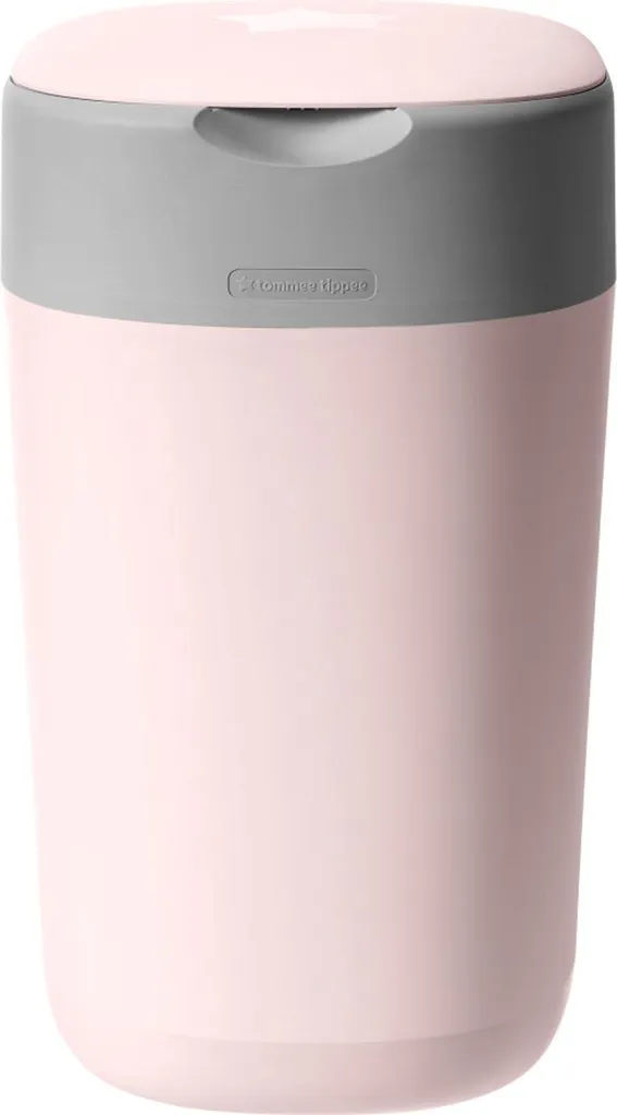 Poubelle à Couches Sangenic Tommee Tippee Twist & Click Rose pour Bébé