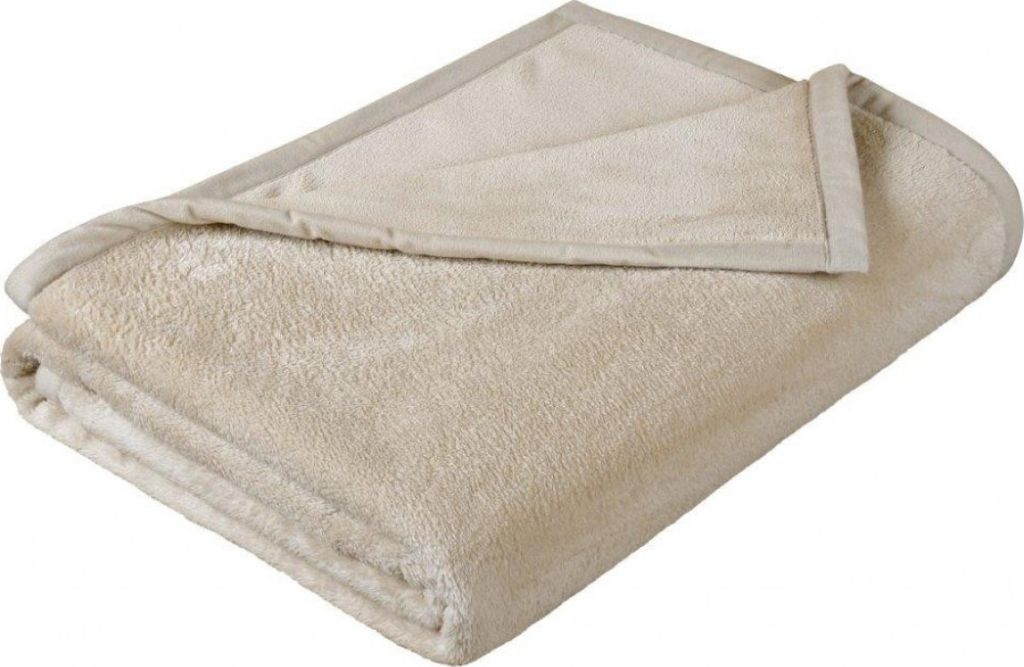 Decke micro doppelbett 200x230cm beige
