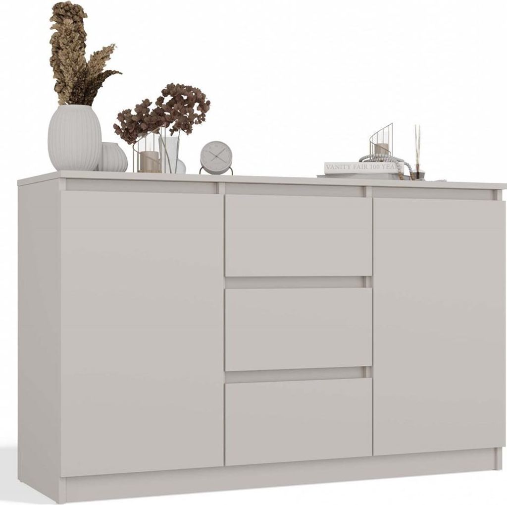Malwa Kommode 2D3S Kaschmir Beige Produktbild 