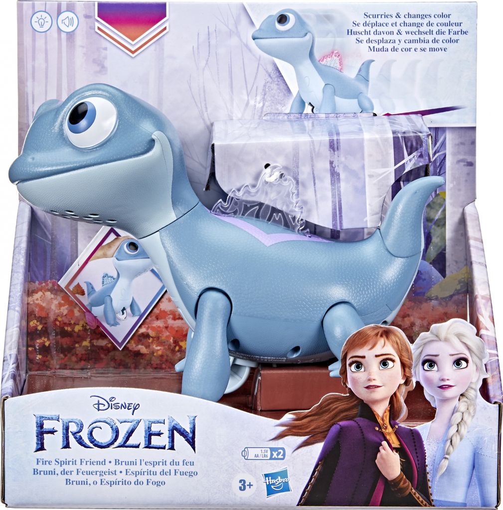 Hasbro Frozen 2 Salamander Bruni Figur F1558 Frozen Glows Produktbild 
