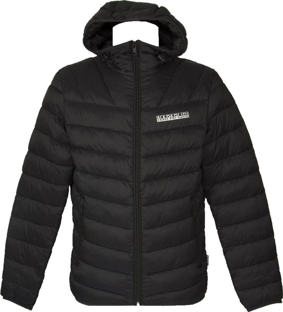 Herrenjacke Jacke mit Kapuze und Taschen NAPAPIJRI Artikel NP0A4F92 ALA, M, Poliammide 100%