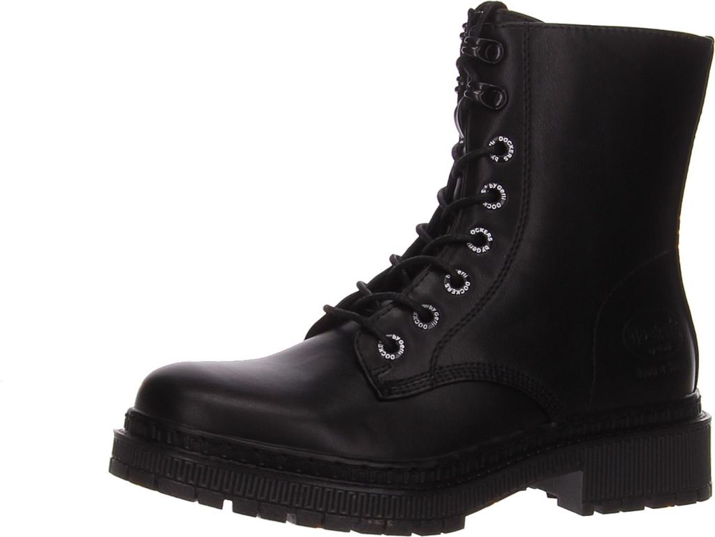 Dockers Schnürstiefel Kaltfutter in schwarz, Gr. 41