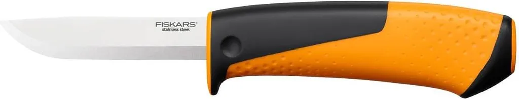 Fiskars 1023618: Il Coltello Universale Intelligente con Affilatore Integrato