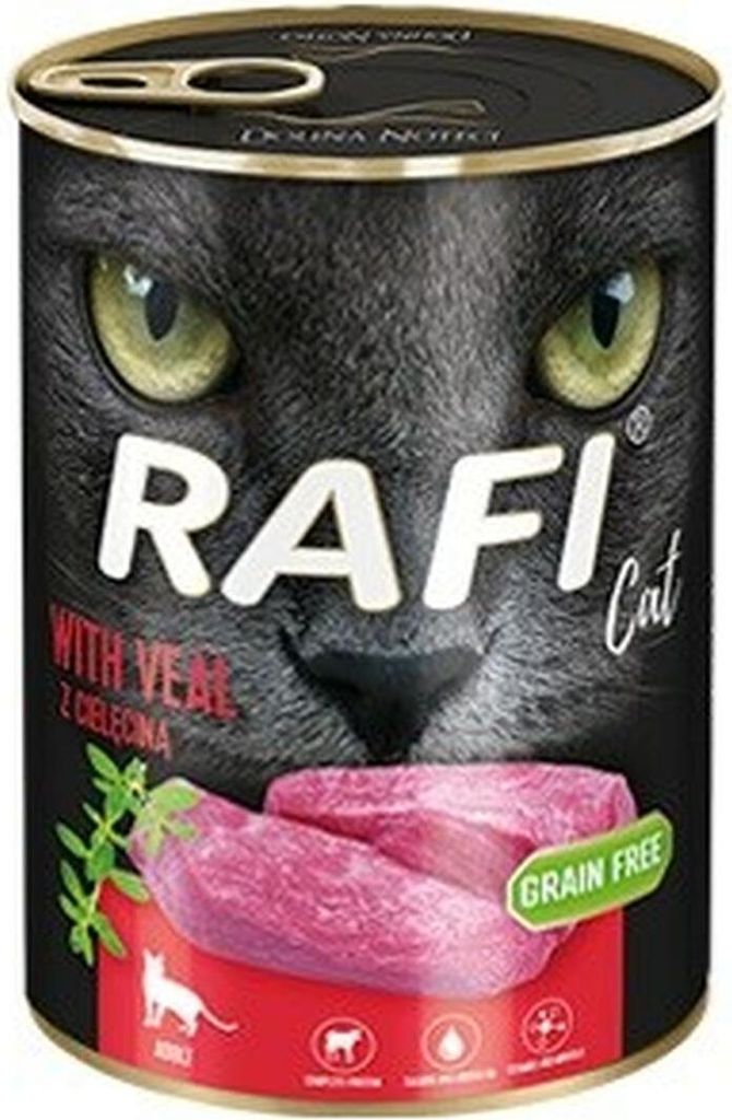 DOLINA NOTECI Rafi Cat Adult with veal - Nassfutter für Produktbild 