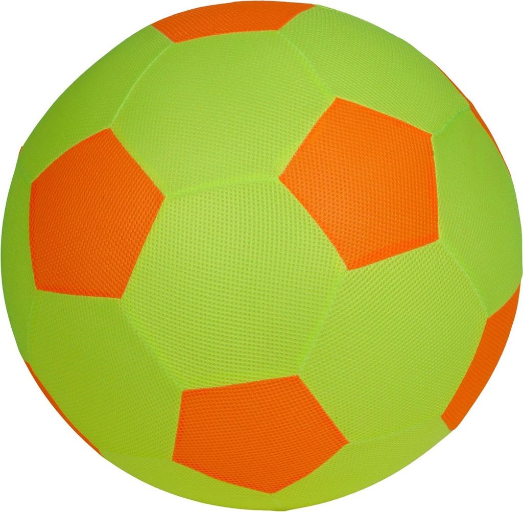 XXL Meshball Riesenball 50cm groß | weicher Netzball Spielball aufblasbar | Stoffball Mesh Ball für Kinder, Erwachsene & Senioren | Sportball Gym...