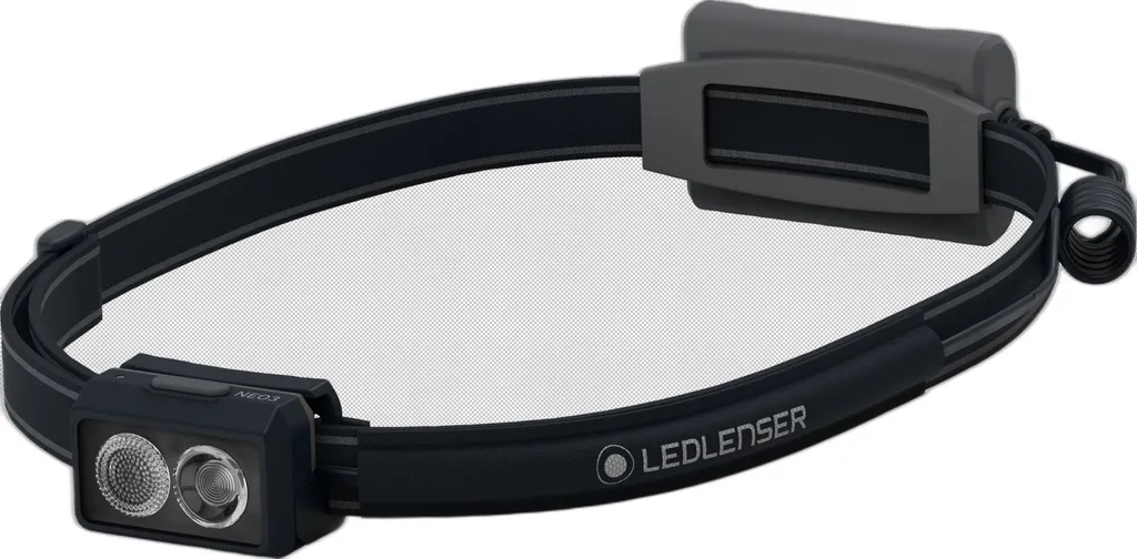 Lampe Frontale de Sport Ledlenser NEO 3 Compacte et Puissante en Noir