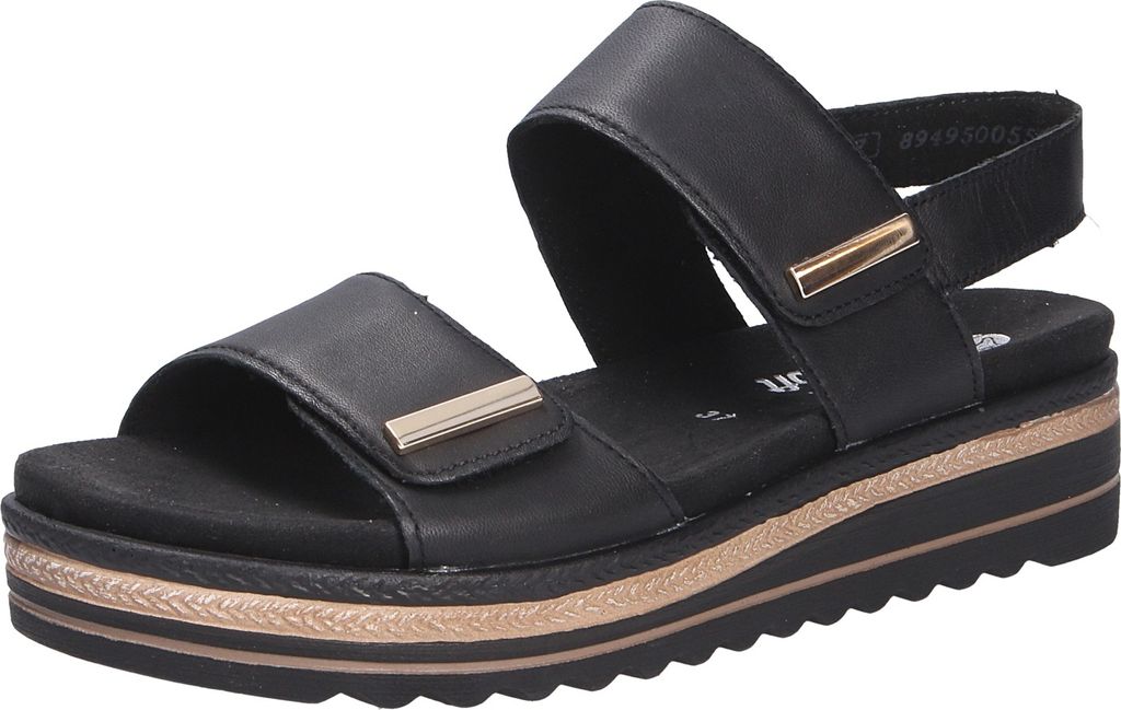 Remonte Plateau Sandaletten Damen 31393837303938 Schwarz 36 EU