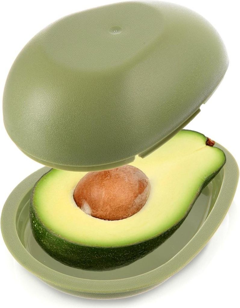 Orion | Avocado Vorratsdose - mit Deckel - Luftdicht und Wiederverwendbar - Spülmaschinenfest