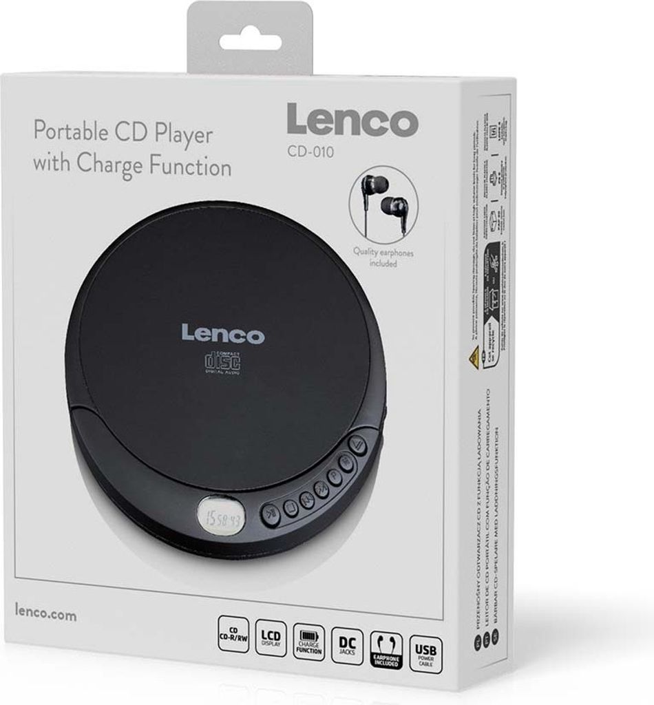 Lenco portabler CD prehrávač CD-010 Obrázok produktu 30