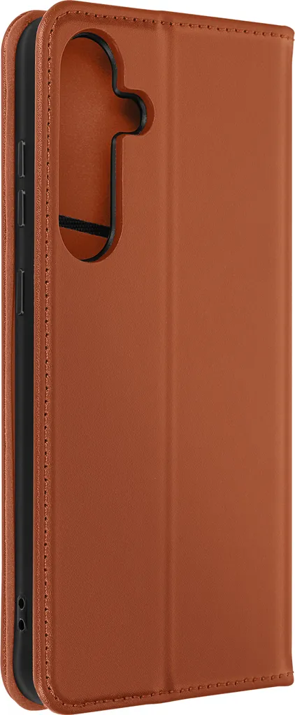 Custodia Business Samsung S25 Plus S24 Plus Avizar Pelle Marrone Chiaro