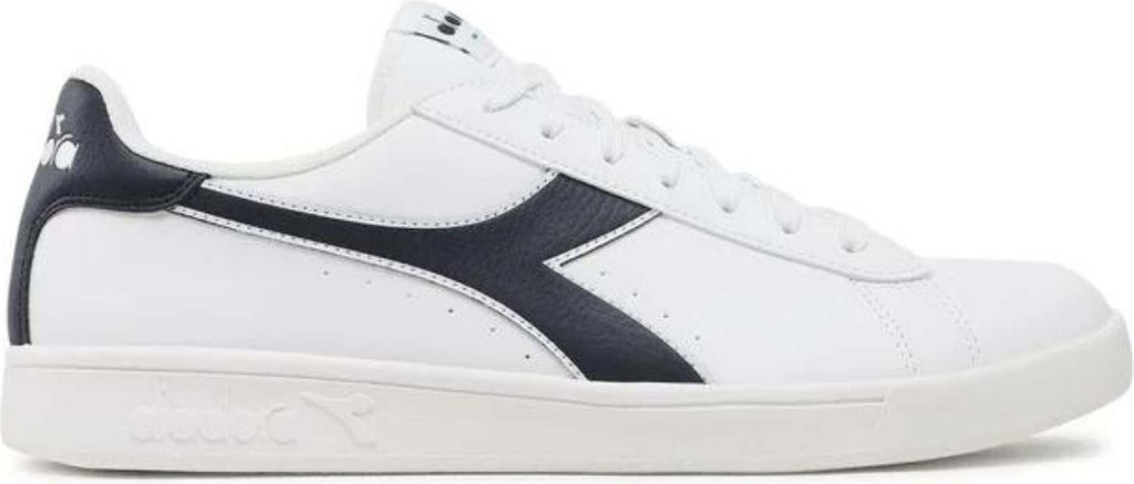Schuhe Turnschuhe Diadora Torneo 178327 Unisex Leder Weiß Blau