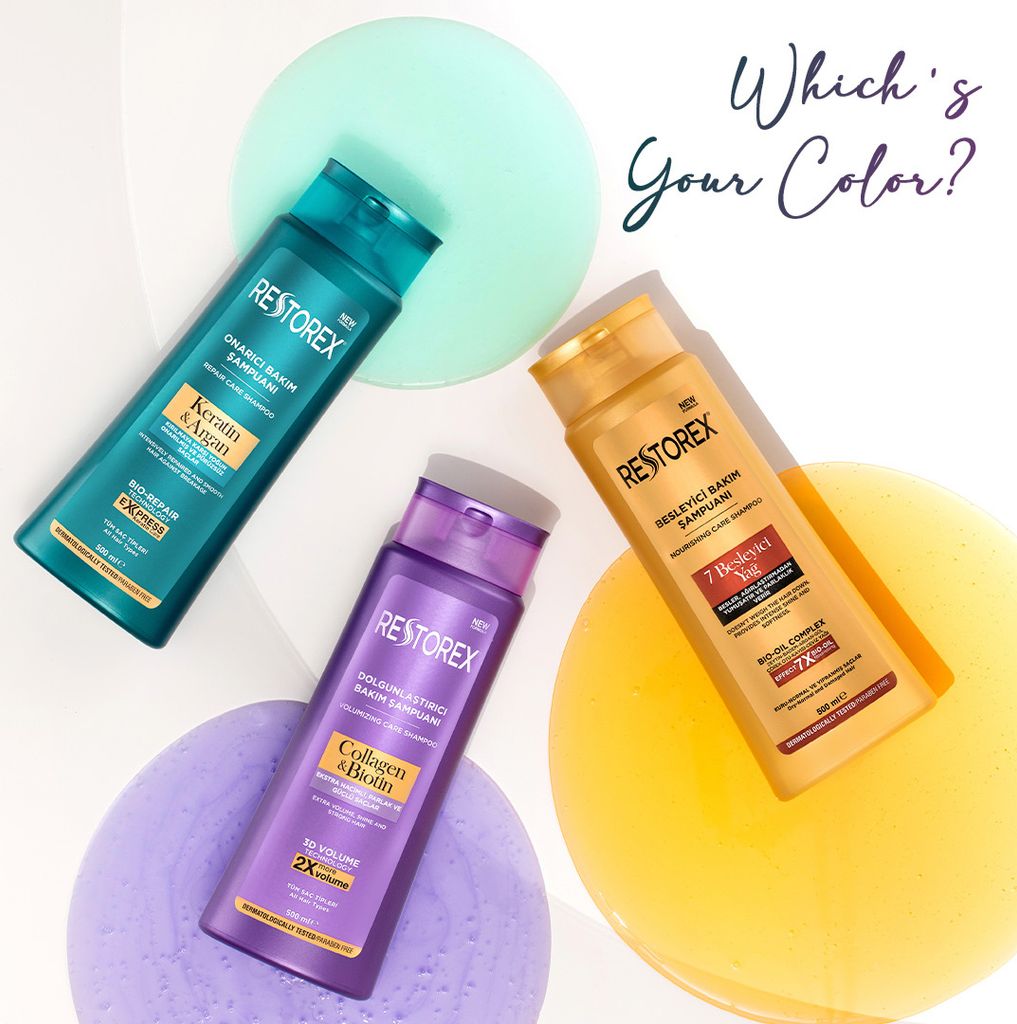 Restorex Repair & Care Shampoo Sparset (3x500ml)