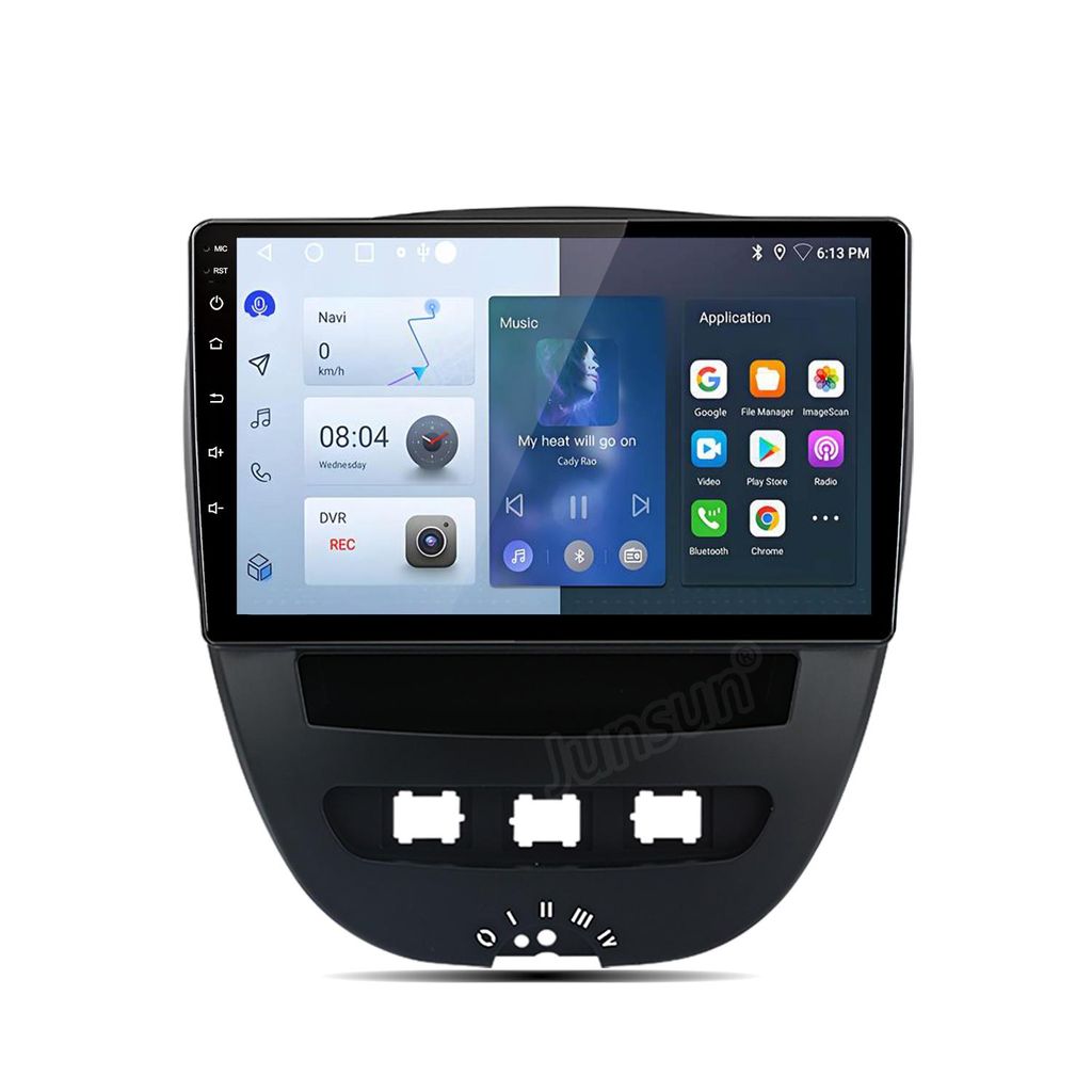 10'' autoradios Androlid 15 Carplay Für Peugeot 107 Citroen Produktbild 