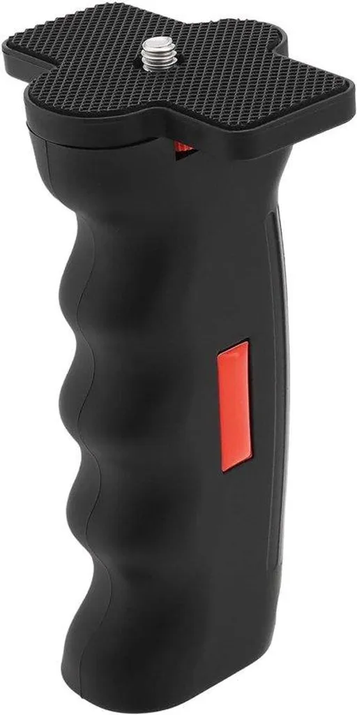 Stabilisateur à main pour caméra et reflex avec vis 1/4" et éclairage LED