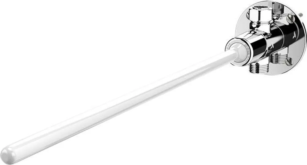 Robinet Tempogenou Delabie L350 mm G1/2B déporté temporisé 7s