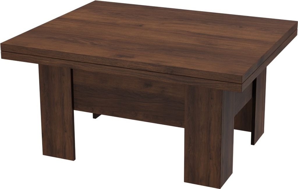 MINIO go for it, Tisch “Eryk” 100-200cm, klappbar, Warmia Nuss Farbe